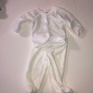 2 piece terry cloth set